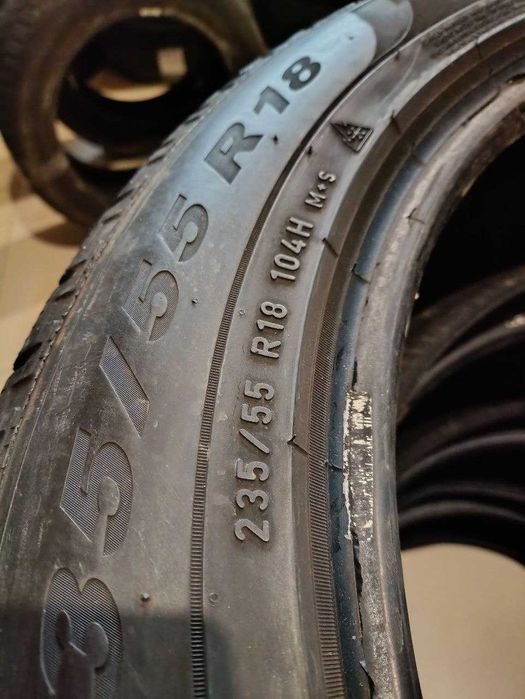 Комплект шин б/у 235/55R18 104H Pirelli Scorpion Winter TM