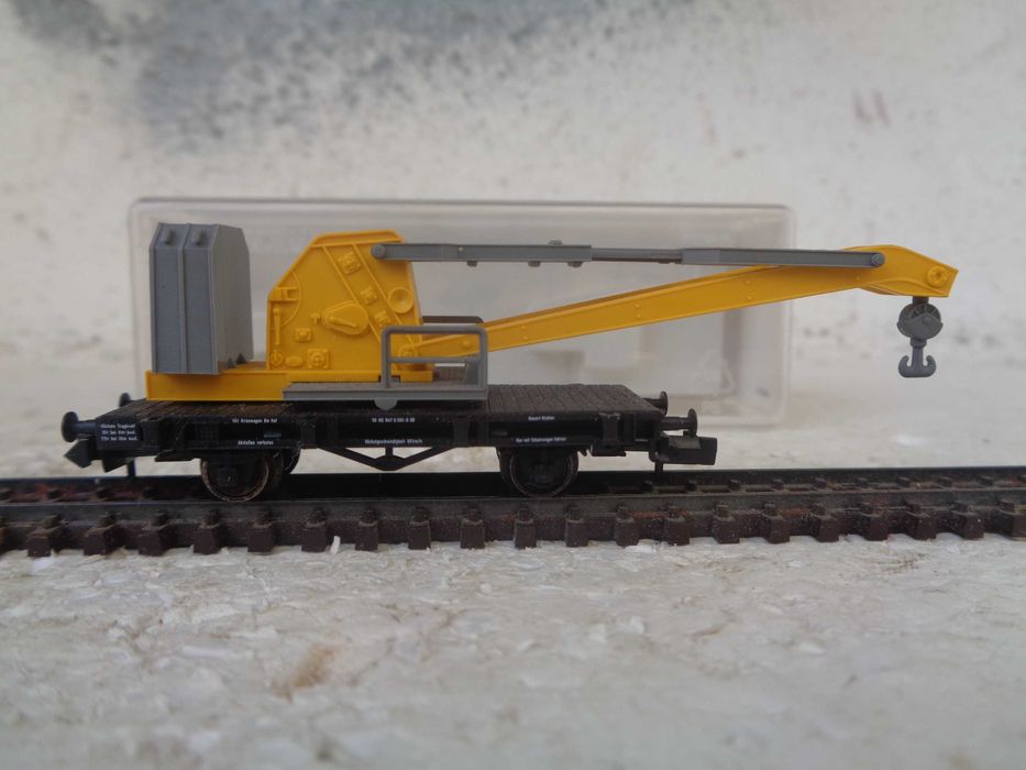1:160 Fleischmann Carruagem Grua refª 8502 K