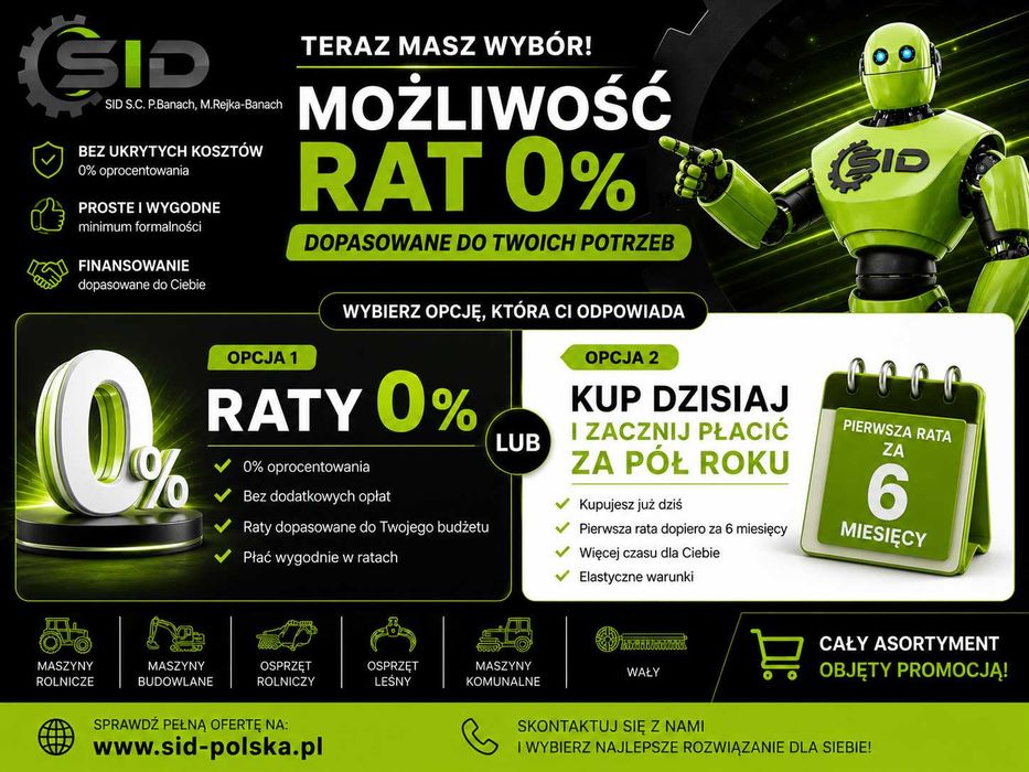 Przesiewacz wibracyjny 3 frakcyjny [PC2] SID RATY 0%