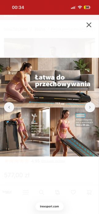 Bieżnia elektryczna AERO TX-300WP