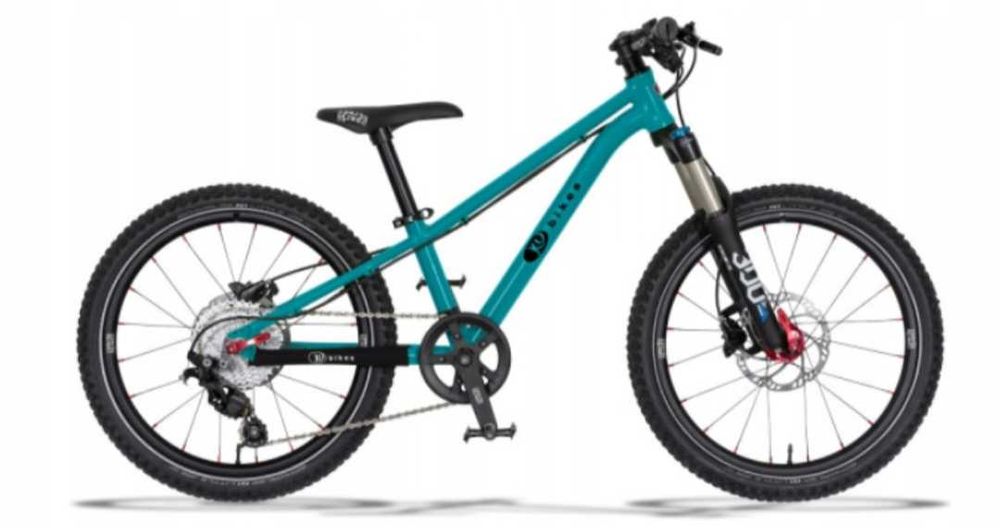 Rower dziecięcy MTB górski KUBIKES 20s laser Red disc amor 9.1 kg 2025