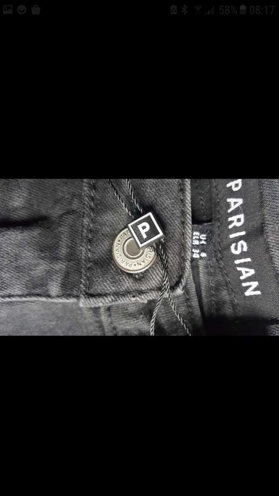 Spodnie damskie nowe jeans skinny Parisian rozmiar 34