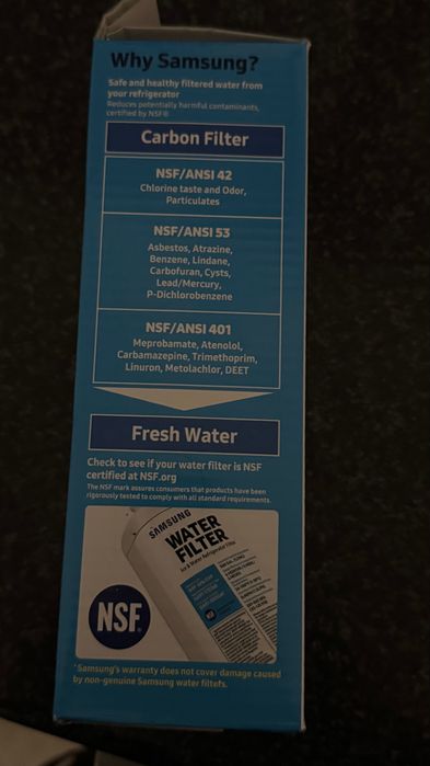 Filtros Samsung Originais HAF-QIN/EXP – Novos Selados – Pack 3