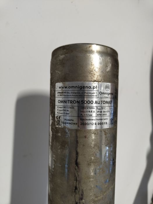 Pompa Omnitron 5000 Automat