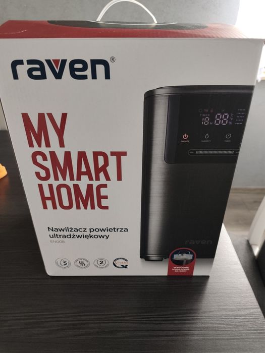 Nawilżacz powietrza ultradźwiękowy  Raven My Smart Home.