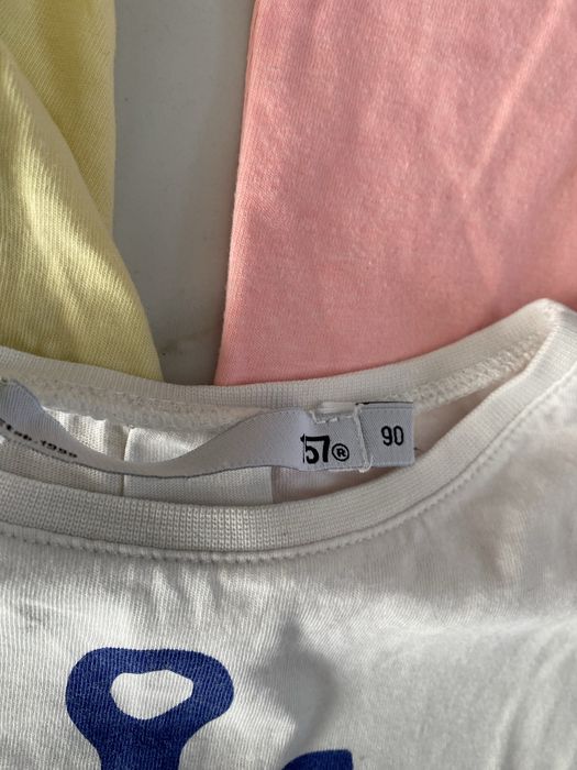 Zestaw 3 bluzek t-shirt 92 Lindex Next Lager157