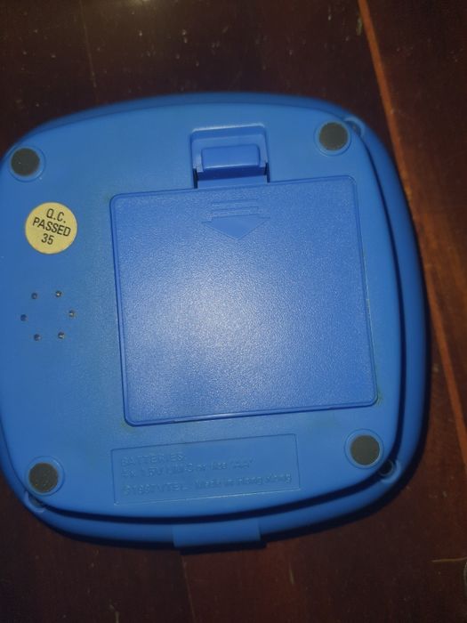 Jogo eletrónico wizard vtech consola retro