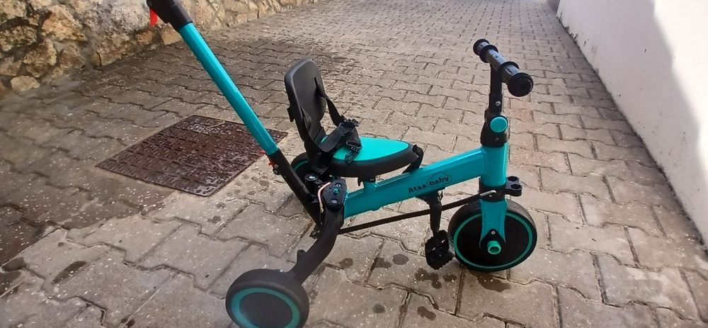 Triciclo 5 em 1 em muito bom estado