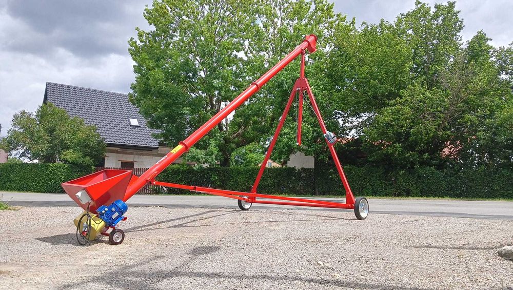 przenośnik/ podajnik do zboża/ żmijka fi140 /200 zasypowa; ssąca