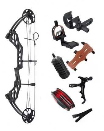 Łuk bloczkowy Toparchery T31 19-70 LBS nowy + dodatki