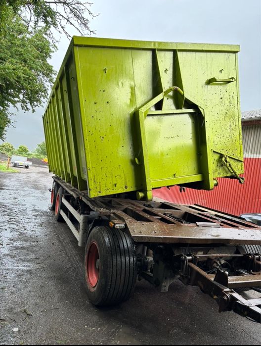 Przyczepa kontenerowa 3 stronny wywrot