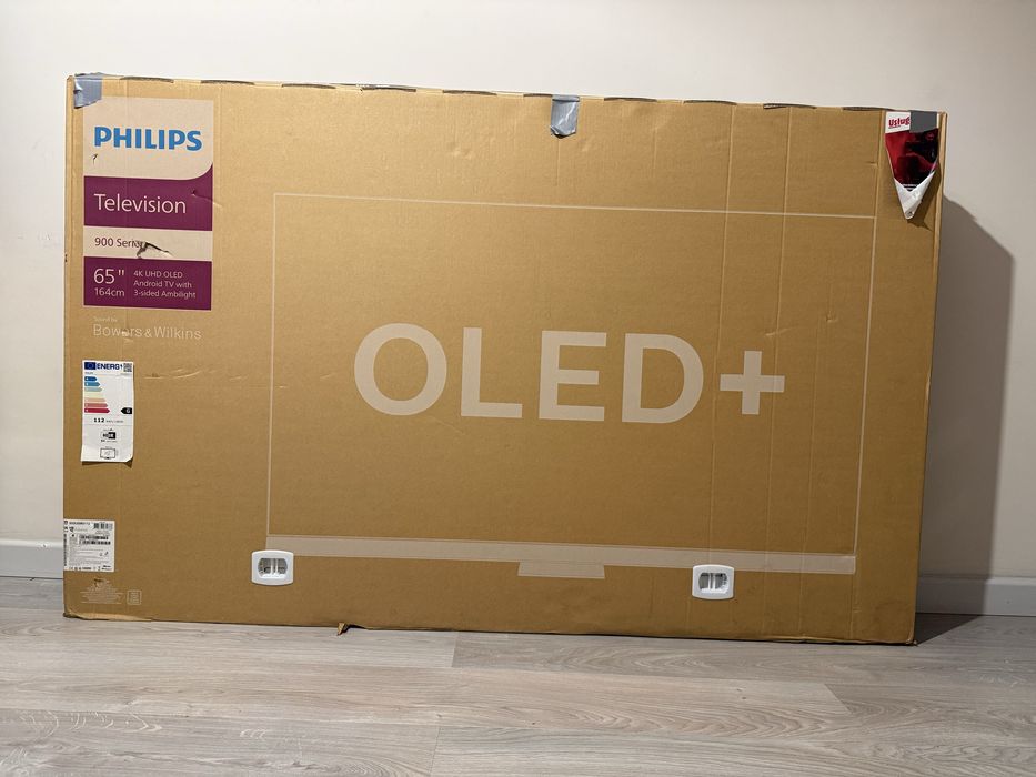 65” OLED+ 907 Bowers&Wilkins uszkodzona matryca