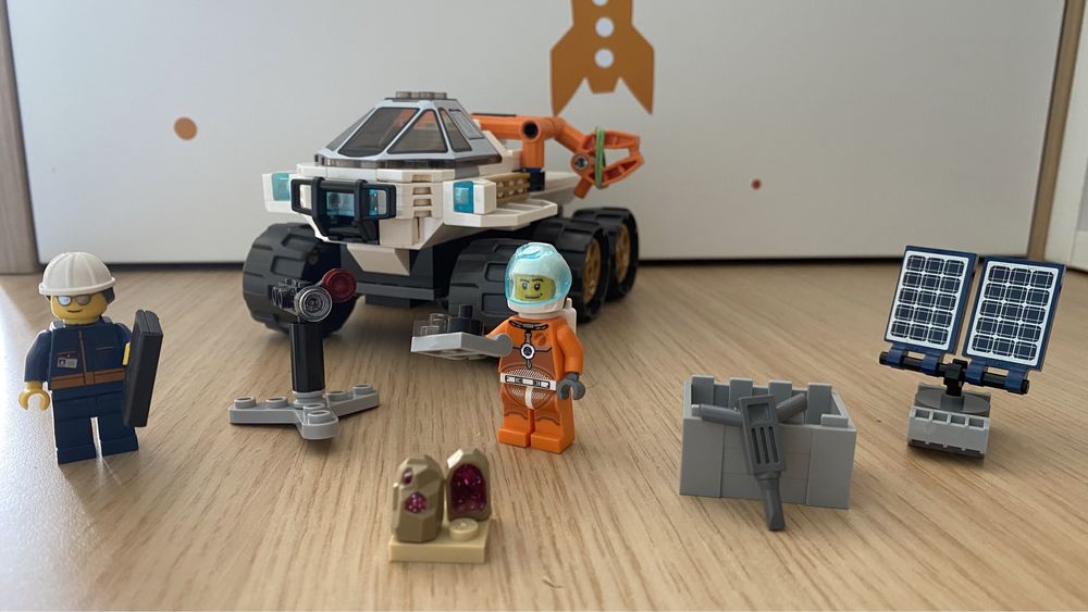Lego City 60225 5+ Тестдрайв марсохода