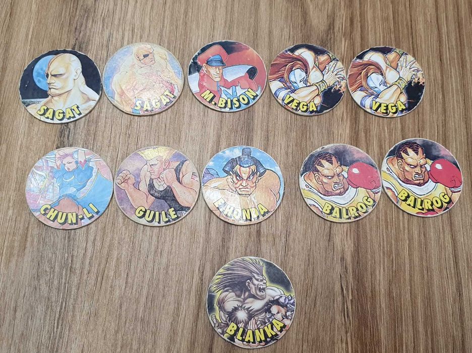 Tazos Street Fighter II 1994