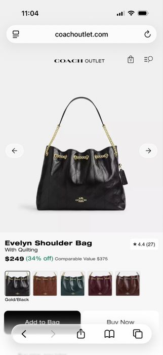 Сумка Coach Evelyn