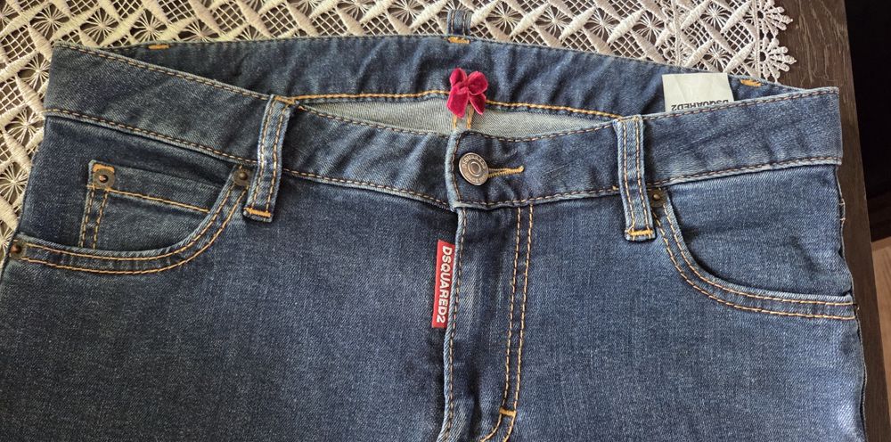 DSQUARED2 jeans damskie niebieskie  roz 40