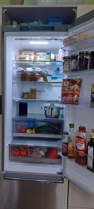 Lodówko-zamrażarka LG  GBB72SAEFN 203 cm Pełny No Frost . Używana