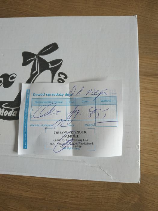 Szpilki srebrne wkładka wew 25.5