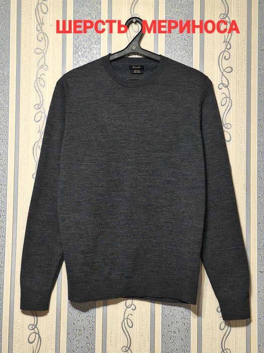 Шерстяной джемпер MASSIMO DUTTI