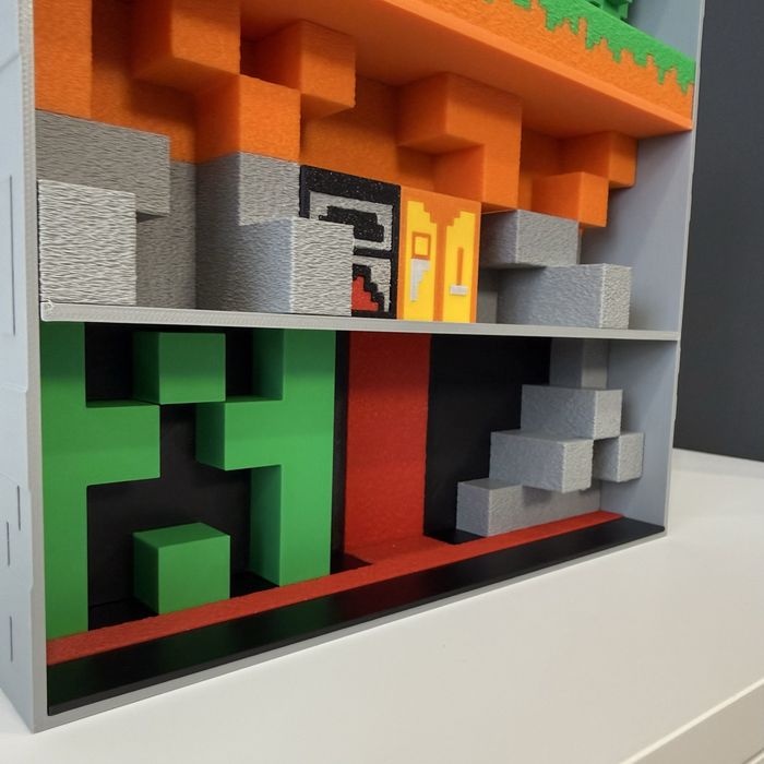 Новинка! Підставка для кіндер-іграшок Minecraft (Майнкрафт)
