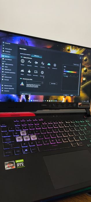 Laptop gamingowy ASUS ROG STRIX/RTX 3050 RYZEN 7