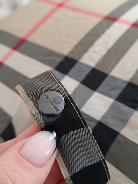 Burberry składana parasolka w kratę Burberry