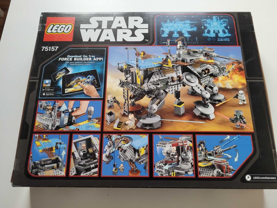 Lego 75157 Star Wars AT-TE Kapitana Rex'a nowy
