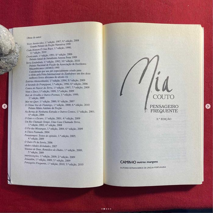 Frequent Thinker - Author: Mia Couto423379074926530561