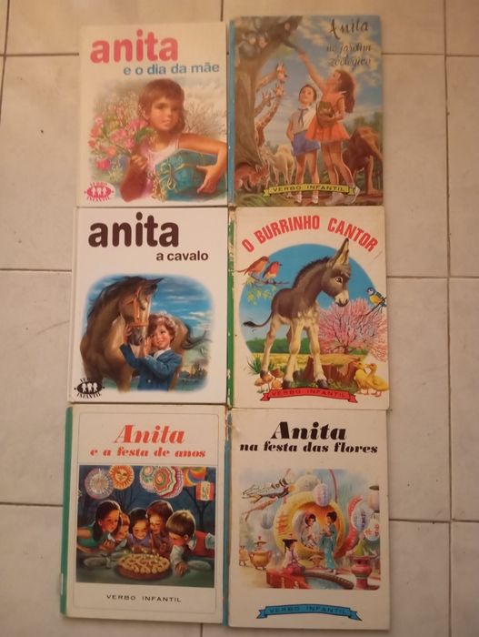 Livros da Anita vários
