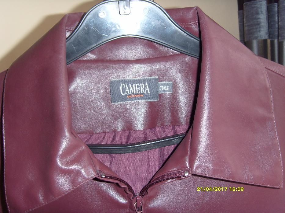 Kurtka skóra- firmy Camera w rozm. 36 /M Jak Nowa