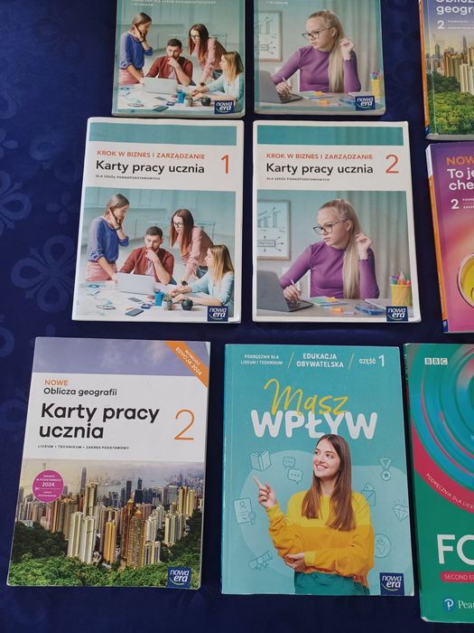 Podreczniki do liceum i technikum