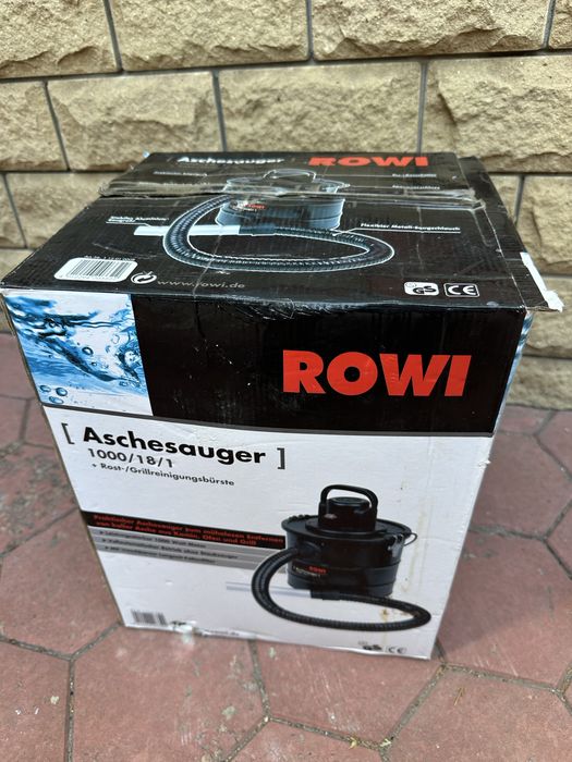 Пилосос для золи Rowi