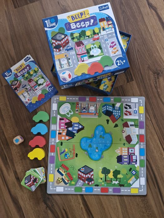 Pierwsza gra. Beep! Beep! Trefl