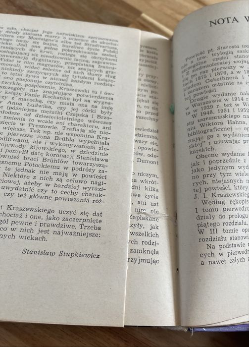 Starosta Warszawski Józef Ignacy Kraszewski