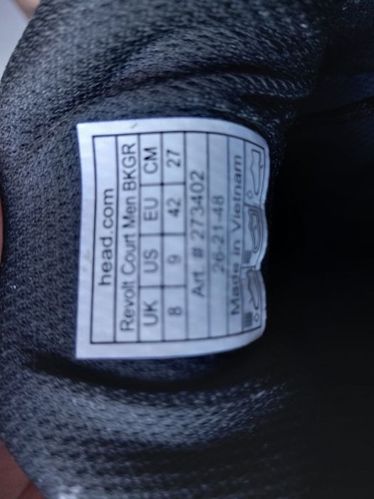 Tenis Padel HEAD Revolt Court  n 41/42