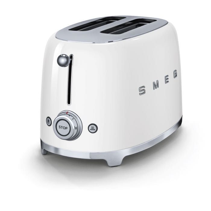 Продам новий тостер Smeg TSF01WHEU (білий, 50’s Style)