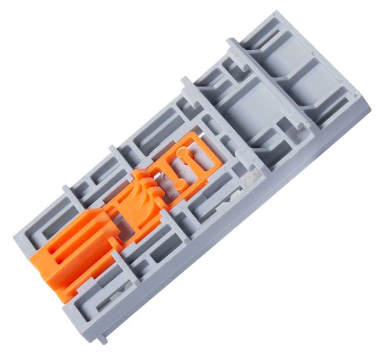 Uchwyt adapter na szynę DIN pionowy do bloków e.tc.spring