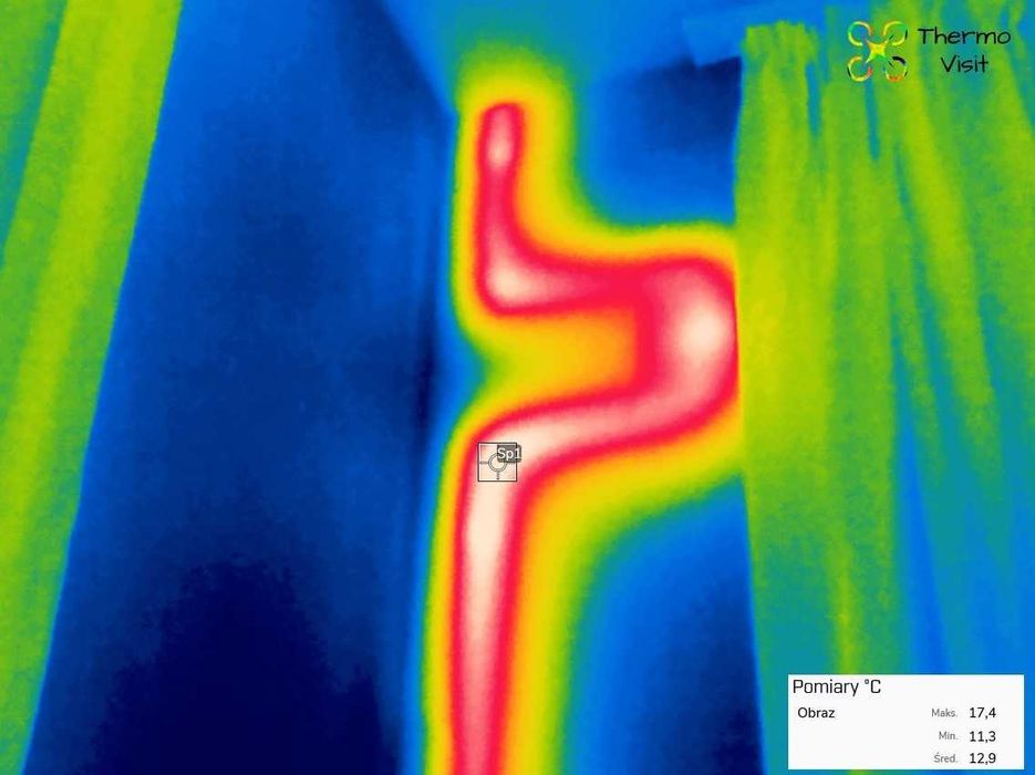 TERMOWIZJA, BADANIE KAMERĄ, ubytki ciepła, szukanie kuny, wycieki wody