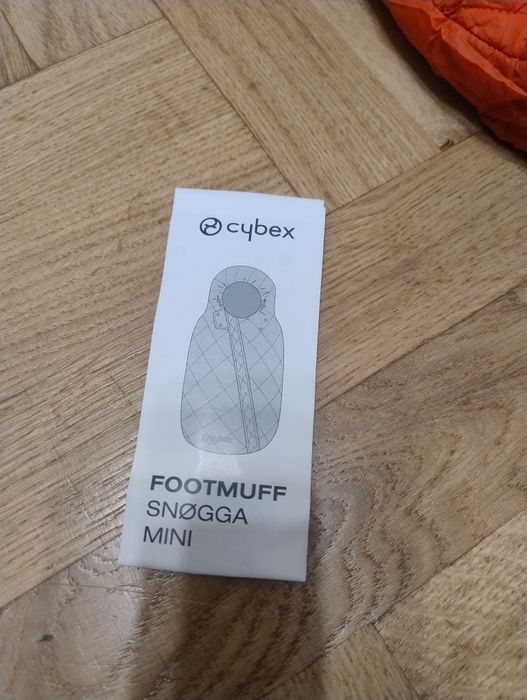 cybex snogga mini śpiworek do fotelika czerwony