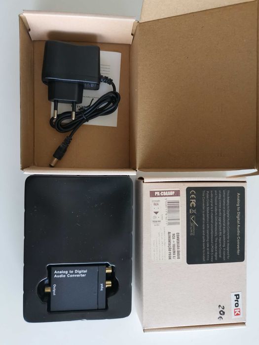 RCA to Digital Optical and Digital Converter, PROK64286248039298120