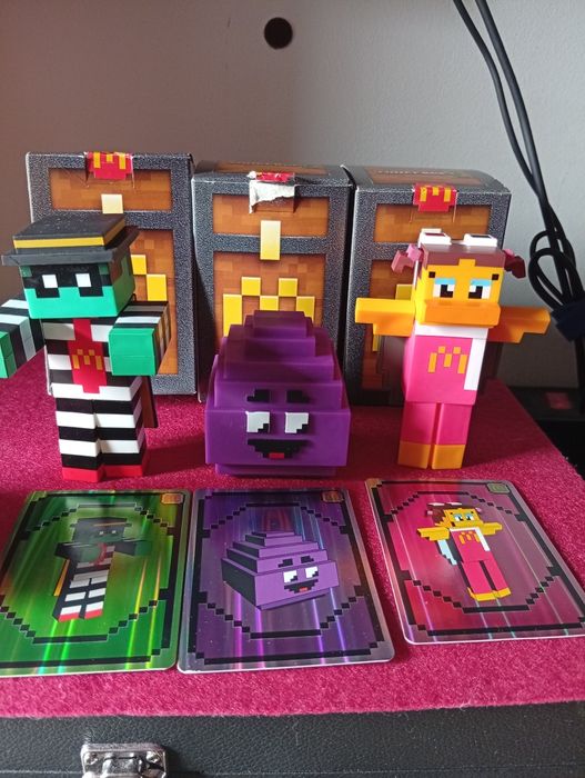 Conjunto de figuras Minecraft