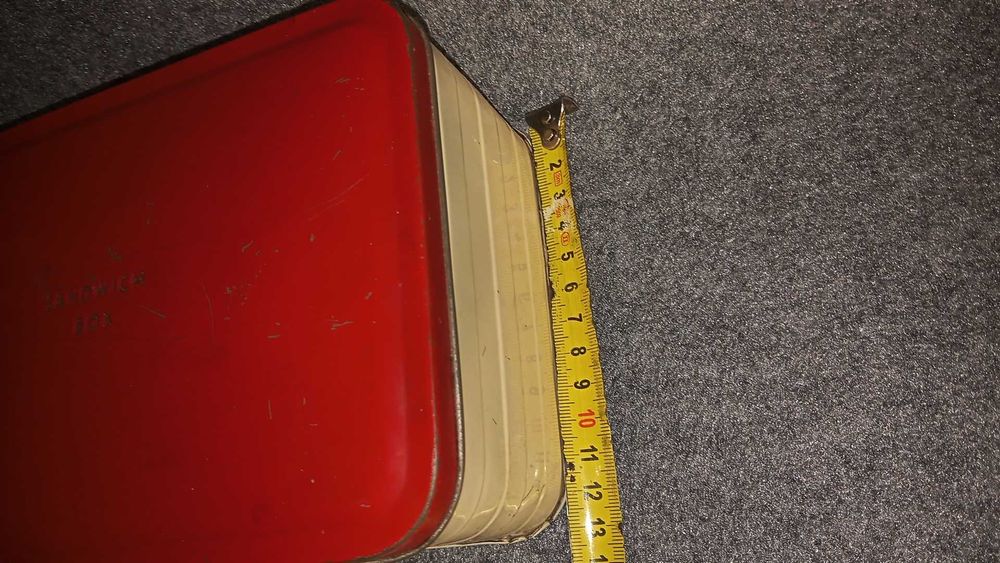 SANDWICH BOX stary pojemnik na śniadanie USA.