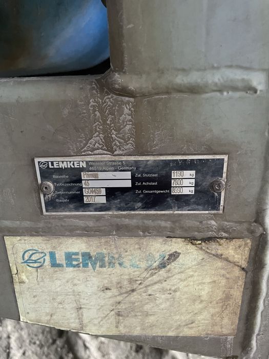 Оприскувач Lemken Primus 45