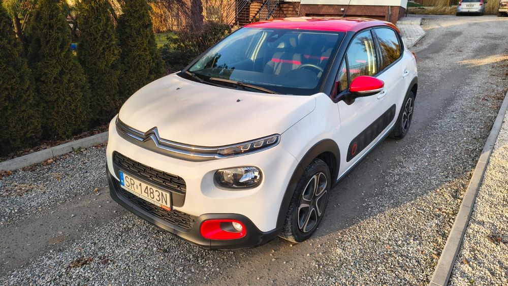 Citroën C3 Citroen C3 SHINE nawigacja Android Auto niski przebieg