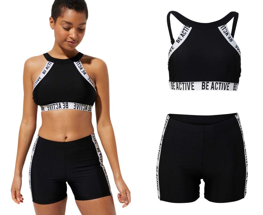 104T Bonprix bikini komplet strój kostium kąpielowy dwuczęściowy 38