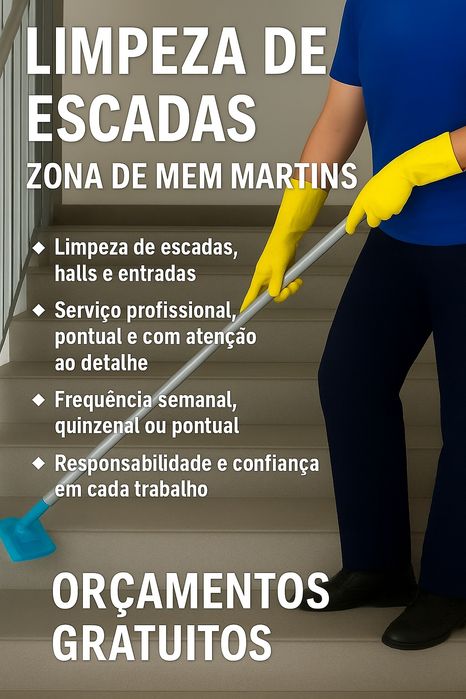 Limpeza de Escadas de  Prédios