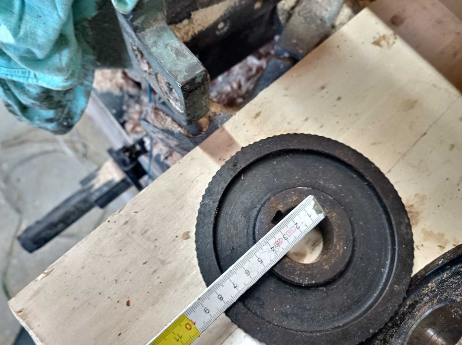 Koła posuwu strugarki czterostronnej