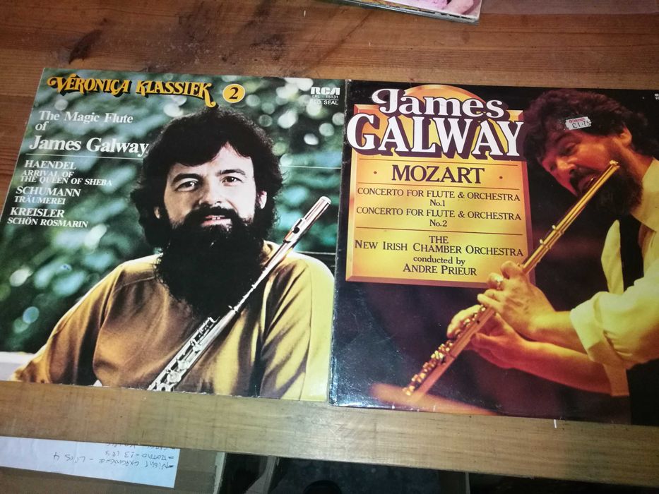 2 Lps de James Galway a 5,25 cada