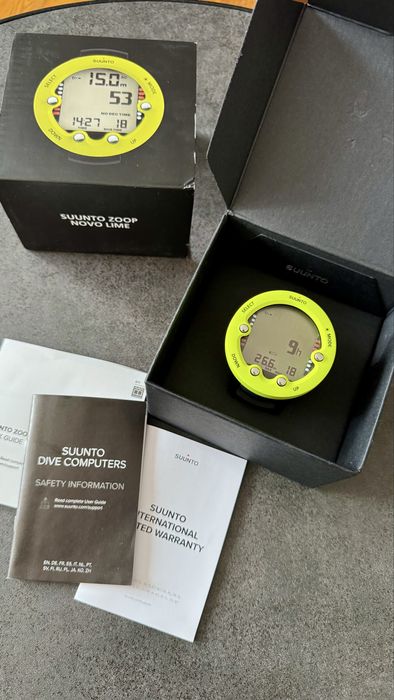 Komputer nurkowy Suunto Zoop Novo Lime