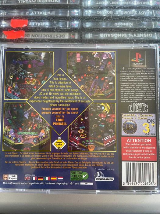 True Pinball - Playstation - Sklep - Wolumen - Metro Wawrzyszew